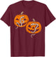 Snakes and Pumpkins 6 7 Halloween T-Shirt - T-Shirt | Maroon