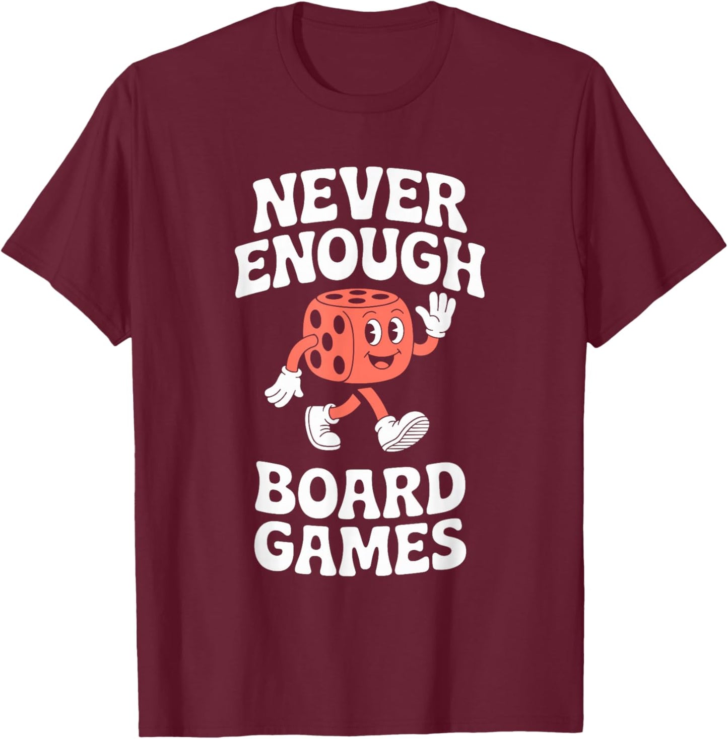 Funny Board Games or Board Game Boardgame Boardgames Retro T-Shirt - T-Shirt | Maroon