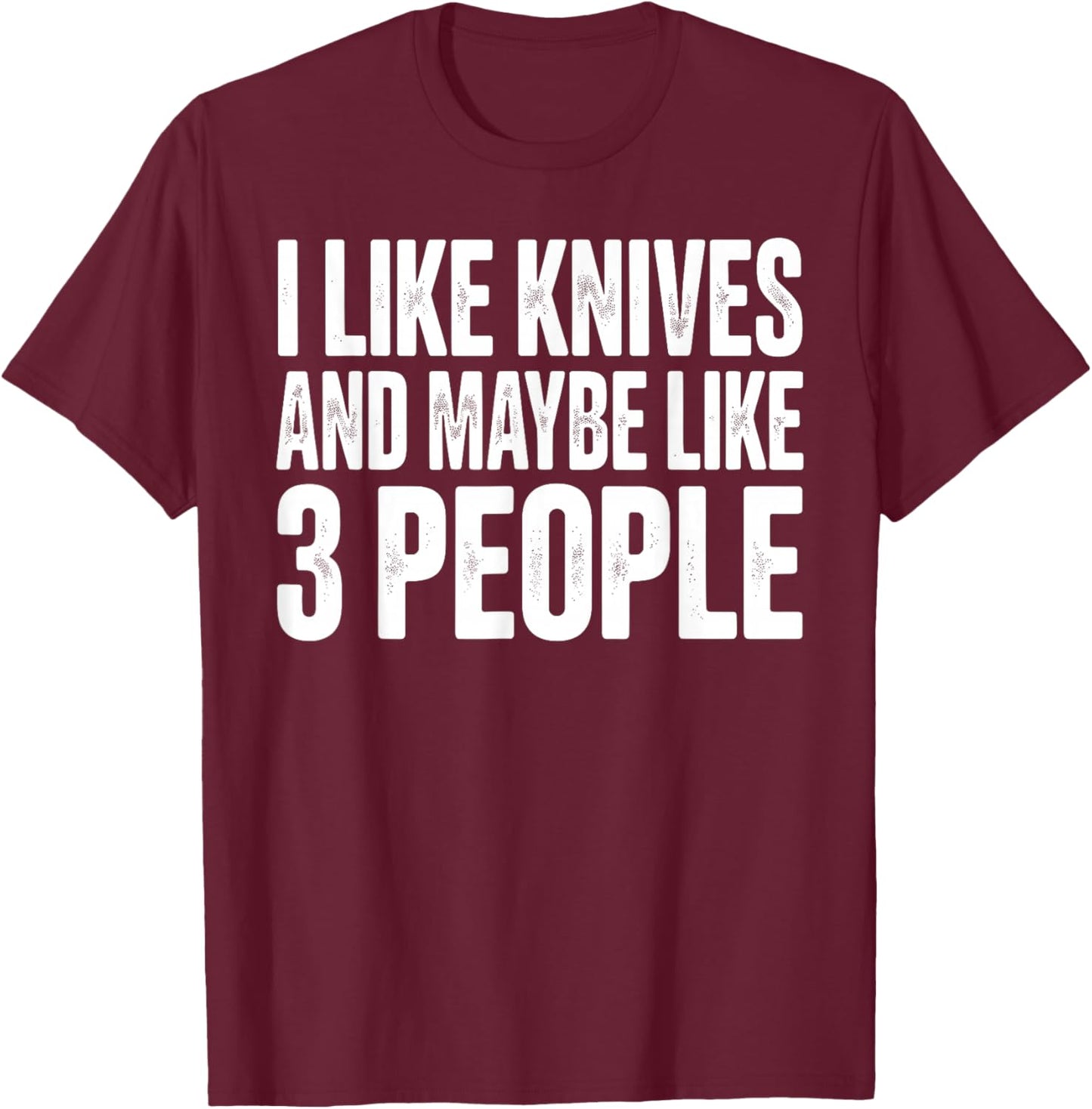 Best Knife Design Women EDC Pocket Knife Collector T-Shirt - T-Shirt | Maroon
