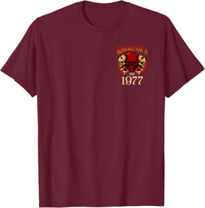 Generation X EST 1977 One Day I'm Gonna Just Say FCK It All T-Shirt - T-Shirt | Maroon