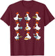 Silly Goose Baker Chef Baking Homemaker Pastry Food Lover T-Shirt - T-Shirt | Maroon
