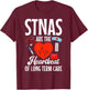 STNA Nurse RN Heartbeat State Tested Nursing Assistant T-Shirt - T-Shirt | Maroon
