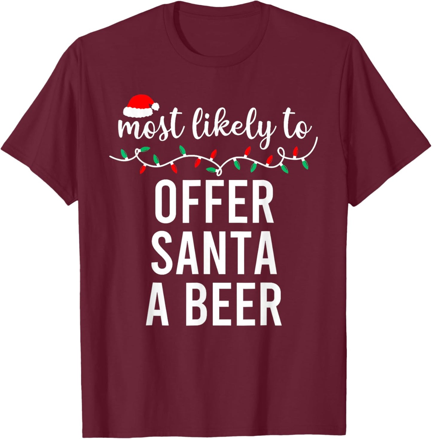 Family Pajamas Funny T-Shirt - T-Shirt | Maroon