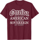 Oneida Blood Native American Indian T-Shirt - T-Shirt | Maroon