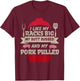 I Like My Racks Big My Butt Rubbed and My Pork Funny Saying T-Shirt - T-Shirt | Maroon