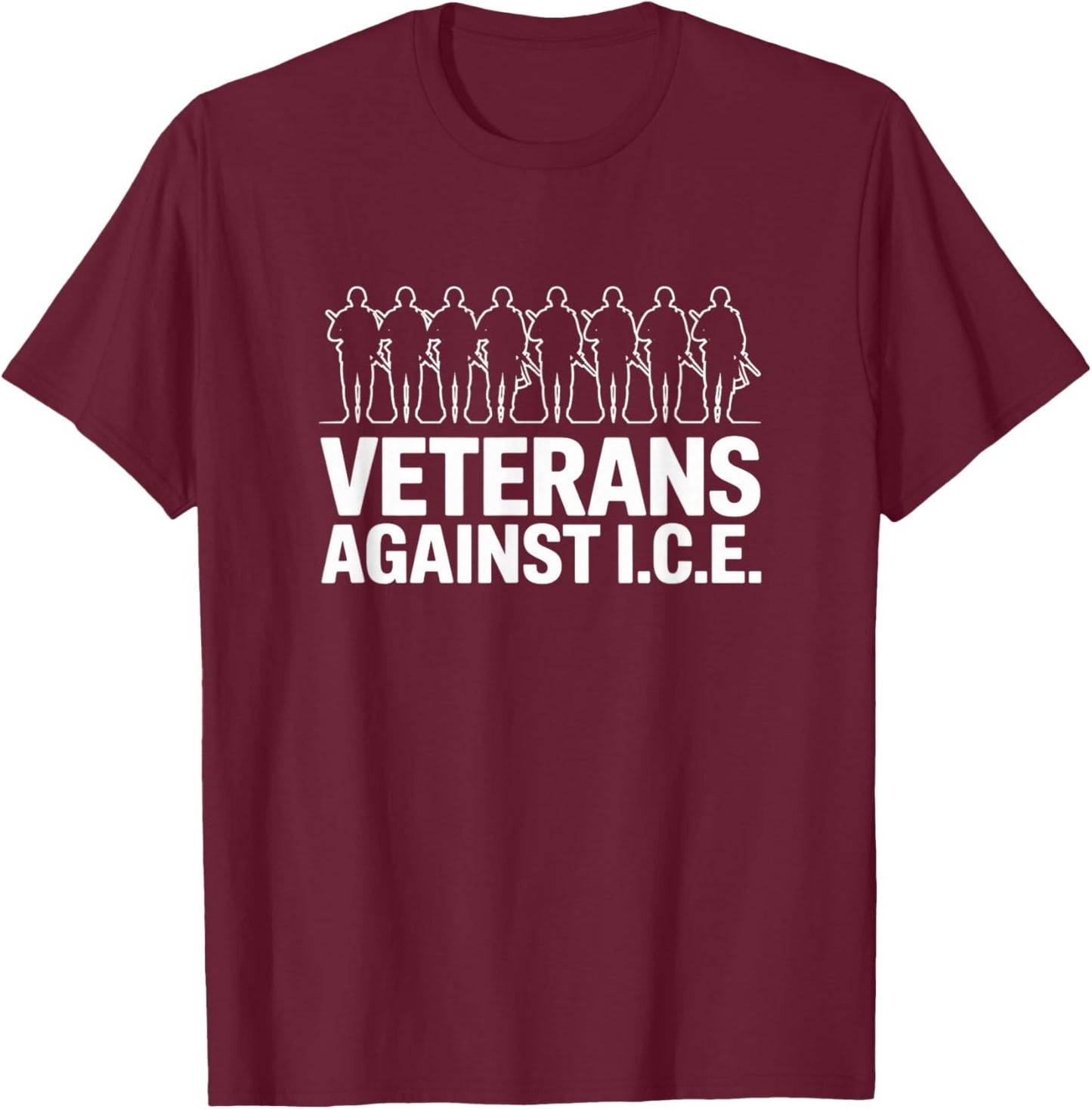 Proud Cool Loud Abolish T-Shirt - T-Shirt | Maroon