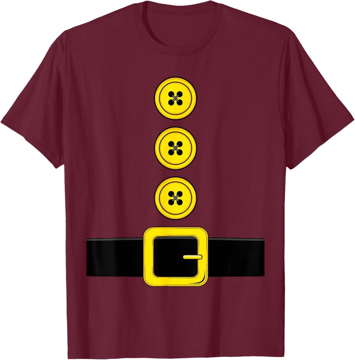 Dwarf Easy Halloween Men Women Kids Group Costume Matching T-Shirt - T-Shirt | Maroon