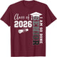 Class of 2026 Senior 2026 Graduation Decoration Men Senior T-Shirt - T-Shirt | Maroon
