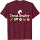 Treat Dealer Horse Treat Lady Equestrian Trainer Horse Lover T-Shirt - T-Shirt | Maroon