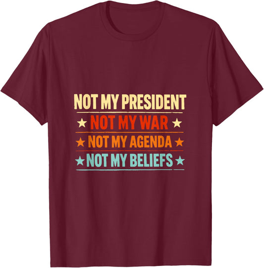Beliefs T-Shirt - T-Shirt | Maroon