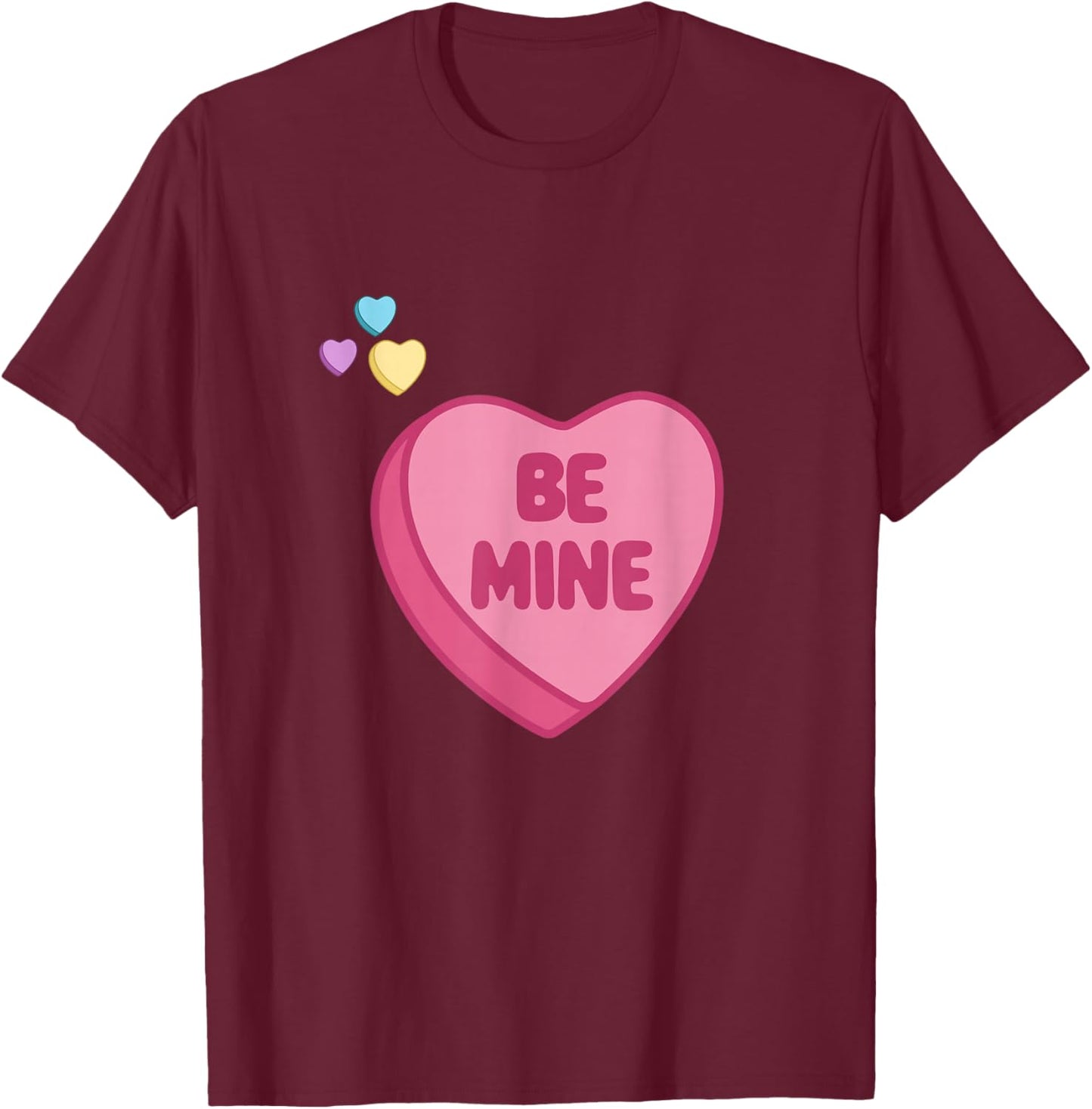 be Mine T-Shirt - T-Shirt | Maroon