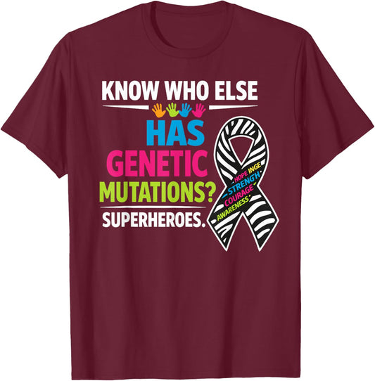 Rare Disease Awareness T-Shirt - T-Shirt | Maroon