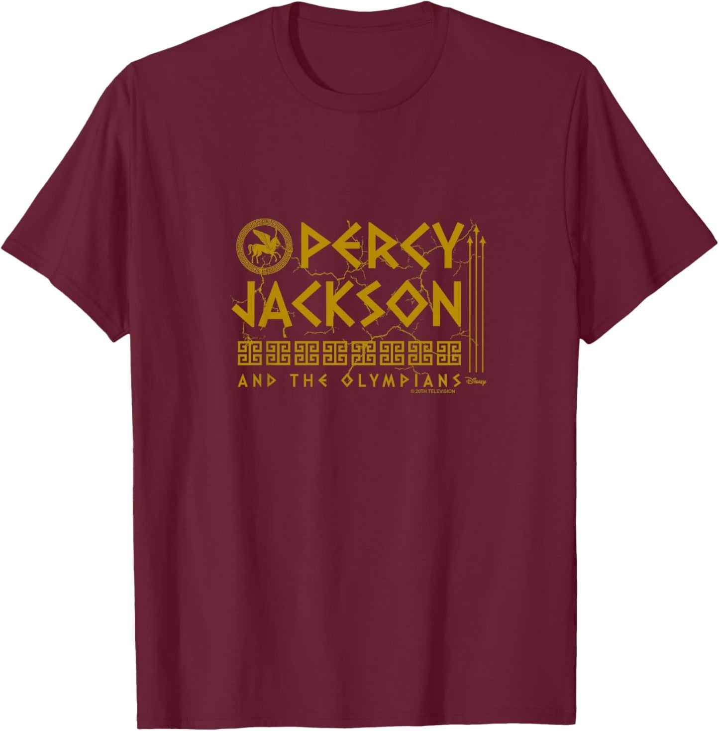 Percy Jackson & The Olympians T-Shirt - T-Shirt | Maroon