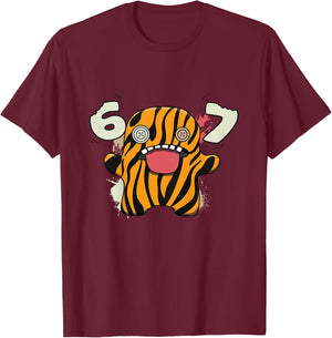 Fuggler 67 Meme Oogah Boogah Tiger Kids T-Shirt - T-Shirt | Maroon