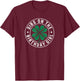 Dibs On The Birthday Girl Funny St Patricks Day Shamrock T-Shirt - T-Shirt | Maroon