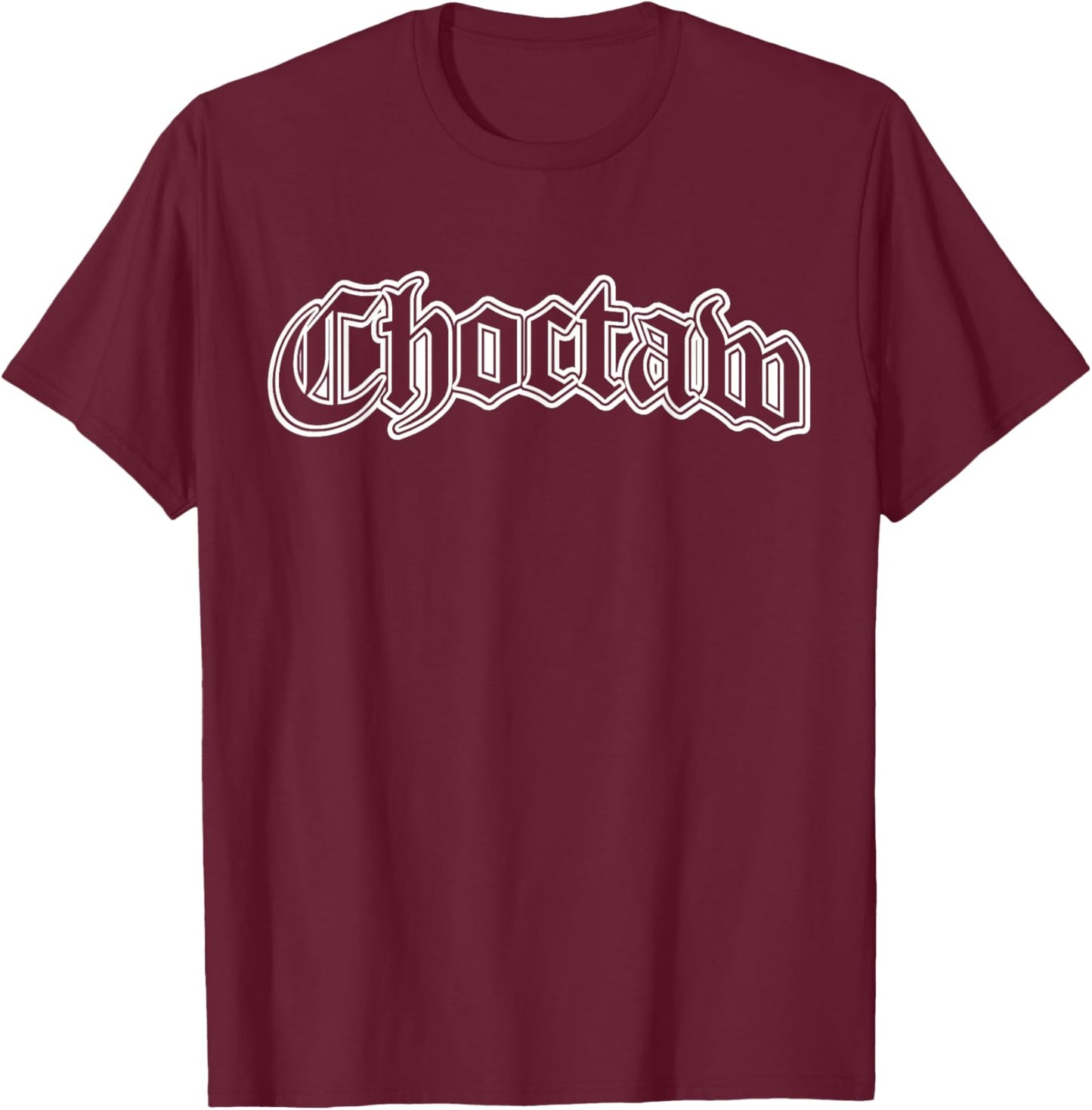 Choctaw Native American Indian T-Shirt - T-Shirt | Maroon