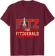 Custom Fitz for Fitzgerald Collegiate Style T-Shirt - T-Shirt | Maroon