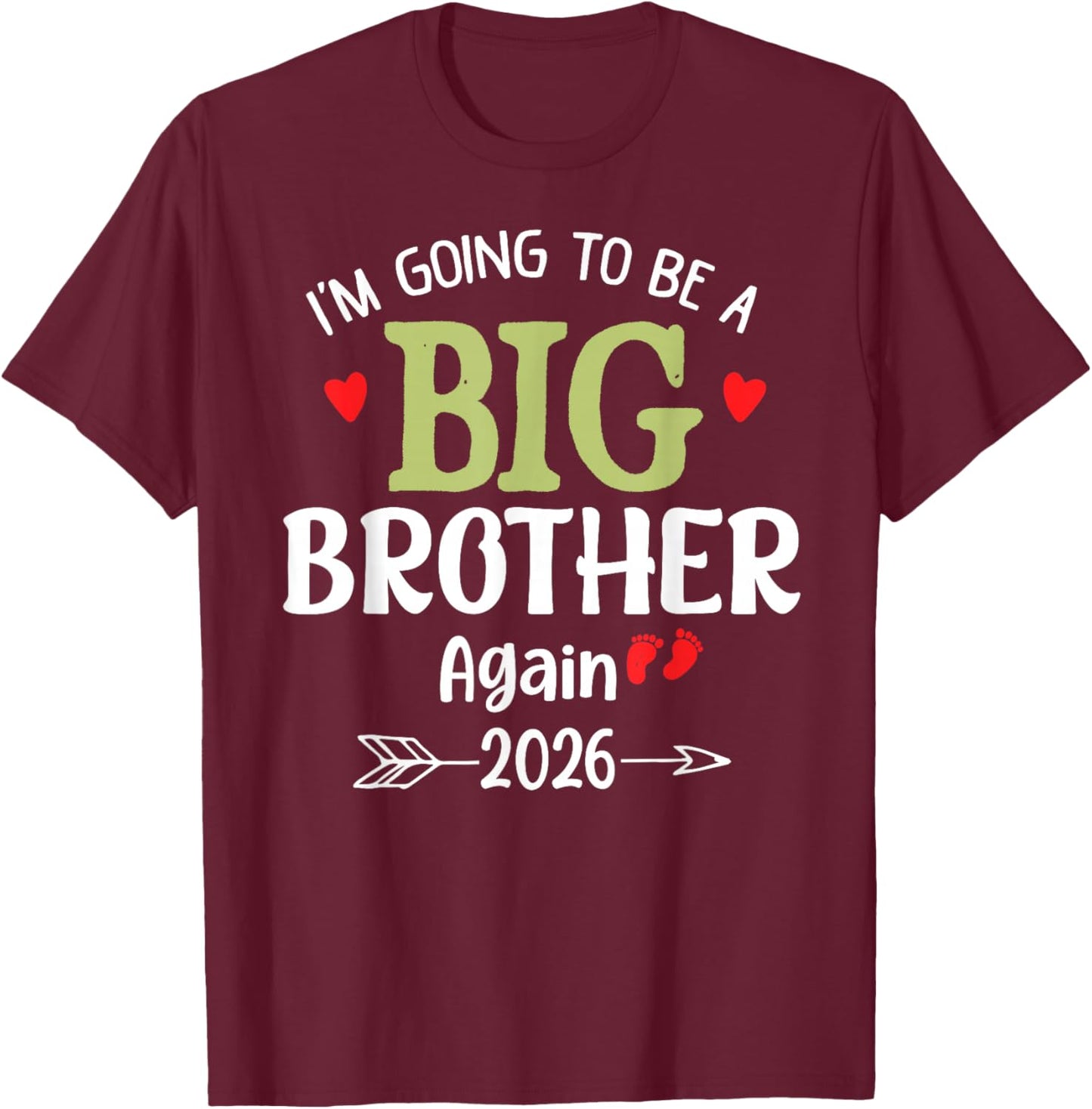 Big Brother Again 2026, Promoted to Big Brother Again 2026 T-Shirt - T-Shirt | Maroon