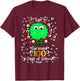 Eye Survived 100th Days of School Monster T-Shirt - T-Shirt | Maroon