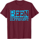 Gamma Blue Black White Match T-Shirt - T-Shirt | Maroon