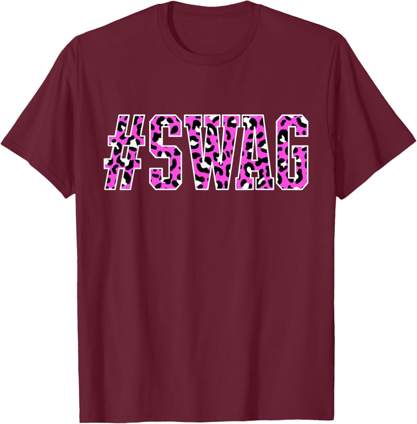 Hashtag Swag T-Shirt - T-Shirt | Maroon