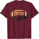 Together We are America - Unity Football Spirit American T-Shirt - T-Shirt | Maroon