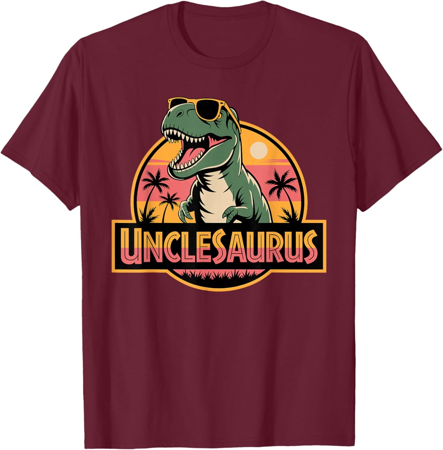 Funny Uncle Design for Uncle Men First Time Uncle New Uncle T-Shirt - T-Shirt | Maroon