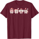 Valentines Day Dentist Tooth Funny Dental Women T-Shirt - T-Shirt | Maroon