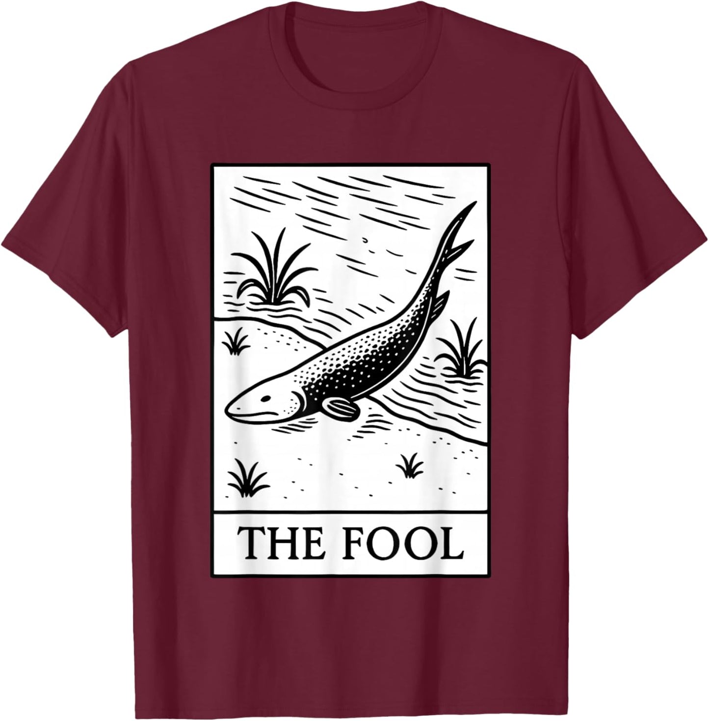 The Devonian Fool T-Shirt - T-Shirt | Maroon