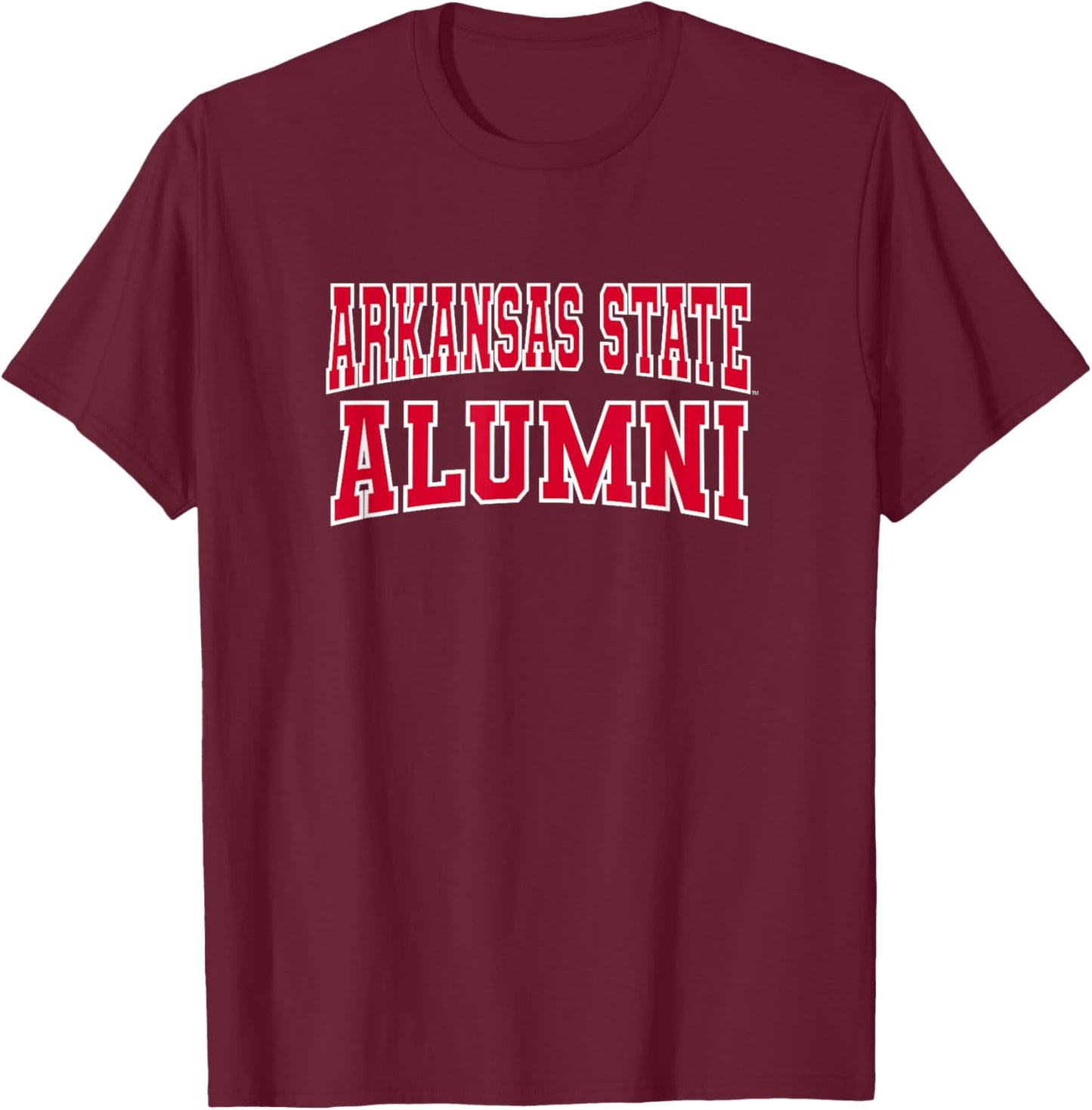 Arkansas State Red Wolves A-State Alumni NCAA ASTATE56 T-Shirt - T-Shirt | Maroon