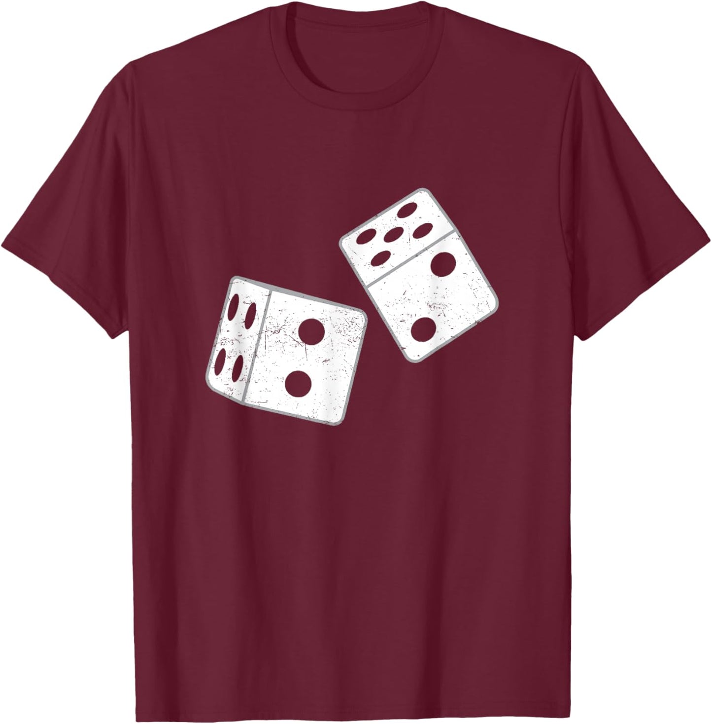 67 - Sixty Seven Number 67 Meme Dice Roll Six Seven Meme T-Shirt - T-Shirt | Maroon