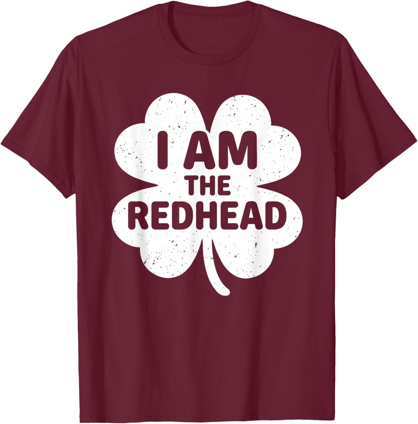 Funny Dibs On The Redhead I Am The Redhead Women Men Kids T-Shirt - T-Shirt | Maroon