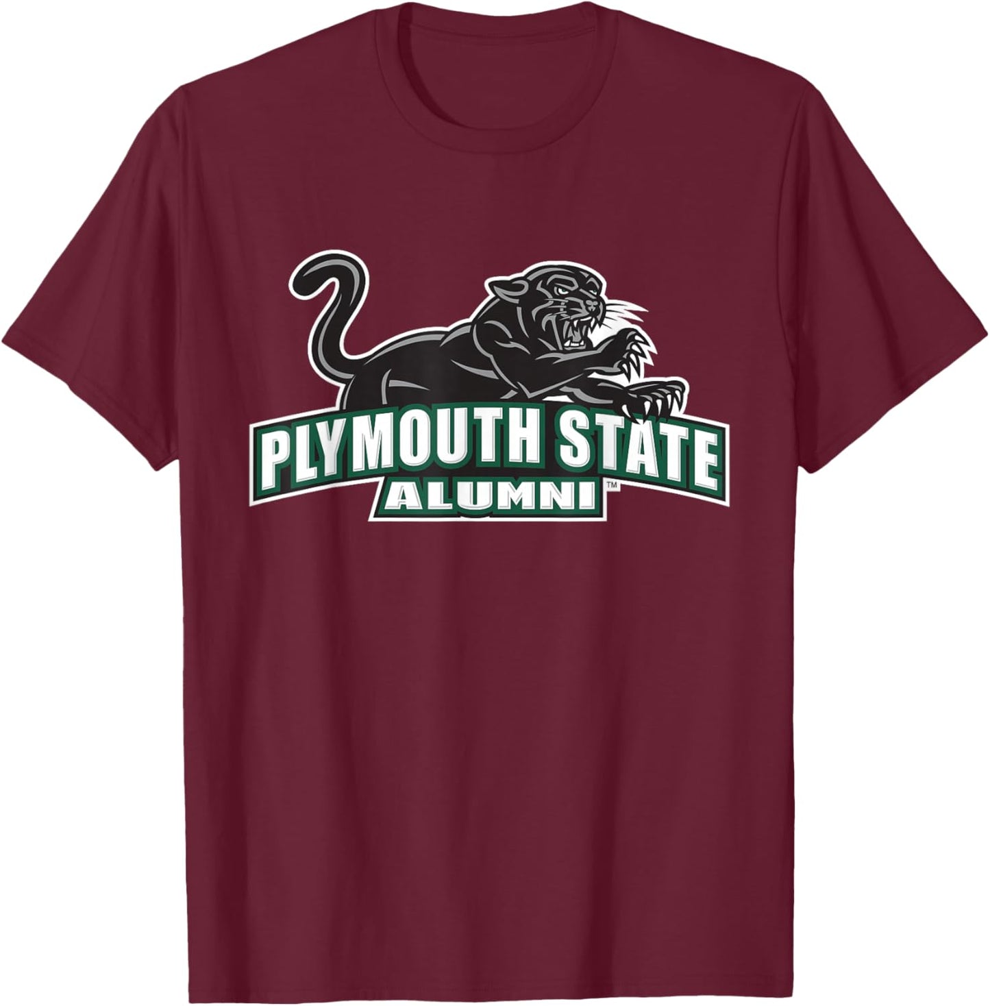 Plymouth State University Panthers Alumni T-Shirt - T-Shirt | Maroon