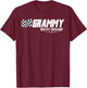 Grammy Pit Crew Race Car Birthday Family Racing T-Shirt - T-Shirt | Maroon