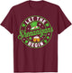 St Patricks Day Let The Shenanigans Begin Shamrock T-Shirt - T-Shirt | Maroon