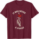 It was Never a Phase - Emo Elder Scene Love T-Shirt - T-Shirt | Maroon