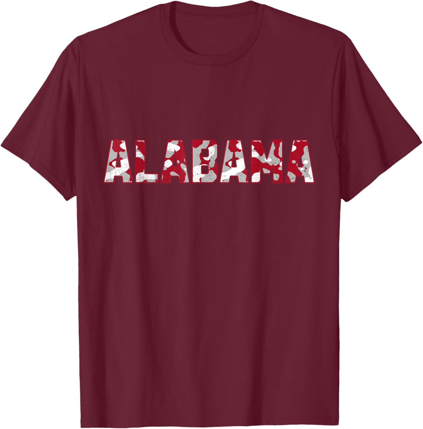 Alabama Camo T-Shirt - T-Shirt | Maroon
