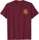 Paint Spray T-Shirt - T-Shirt | Maroon