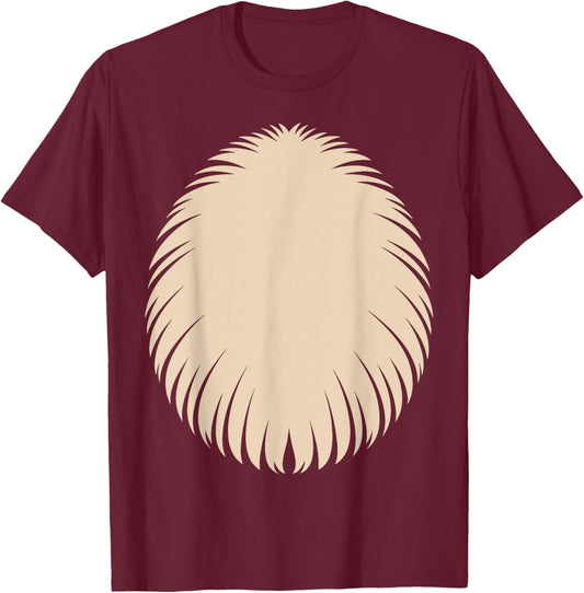 Deer Shirt Adult Kids Men Women Reindeer Belly Costume T-Shirt - T-Shirt | Maroon