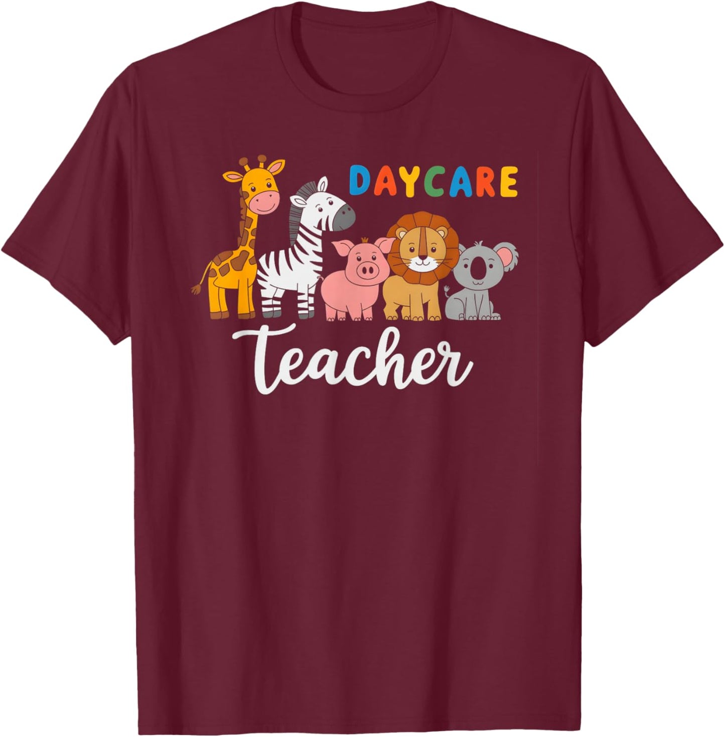 Cute Daycare Teacher Staff Tantrum Manager Toddler My T-Shirt - T-Shirt | Maroon
