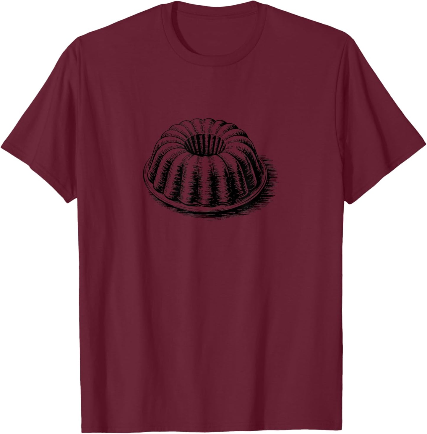 Bundt Cake T-Shirt - T-Shirt | Maroon