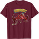 Quetzalcoatlus T-Shirt - T-Shirt | Maroon