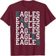 Eagles T-Shirt - T-Shirt | Maroon