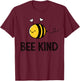 Bee Kind Shirt Kids, Cute Be Kind Kindness T-Shirt - T-Shirt | Maroon