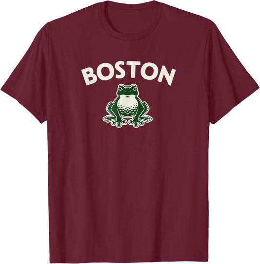 TGL Arch Over Black Officially Licensed T-Shirt - T-Shirt | Maroon