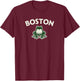 TGL Arch Over Black Officially Licensed T-Shirt - T-Shirt | Maroon
