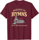 Bring Back The Hymns Church Worship Music Vintage Christian T-Shirt - T-Shirt | Maroon