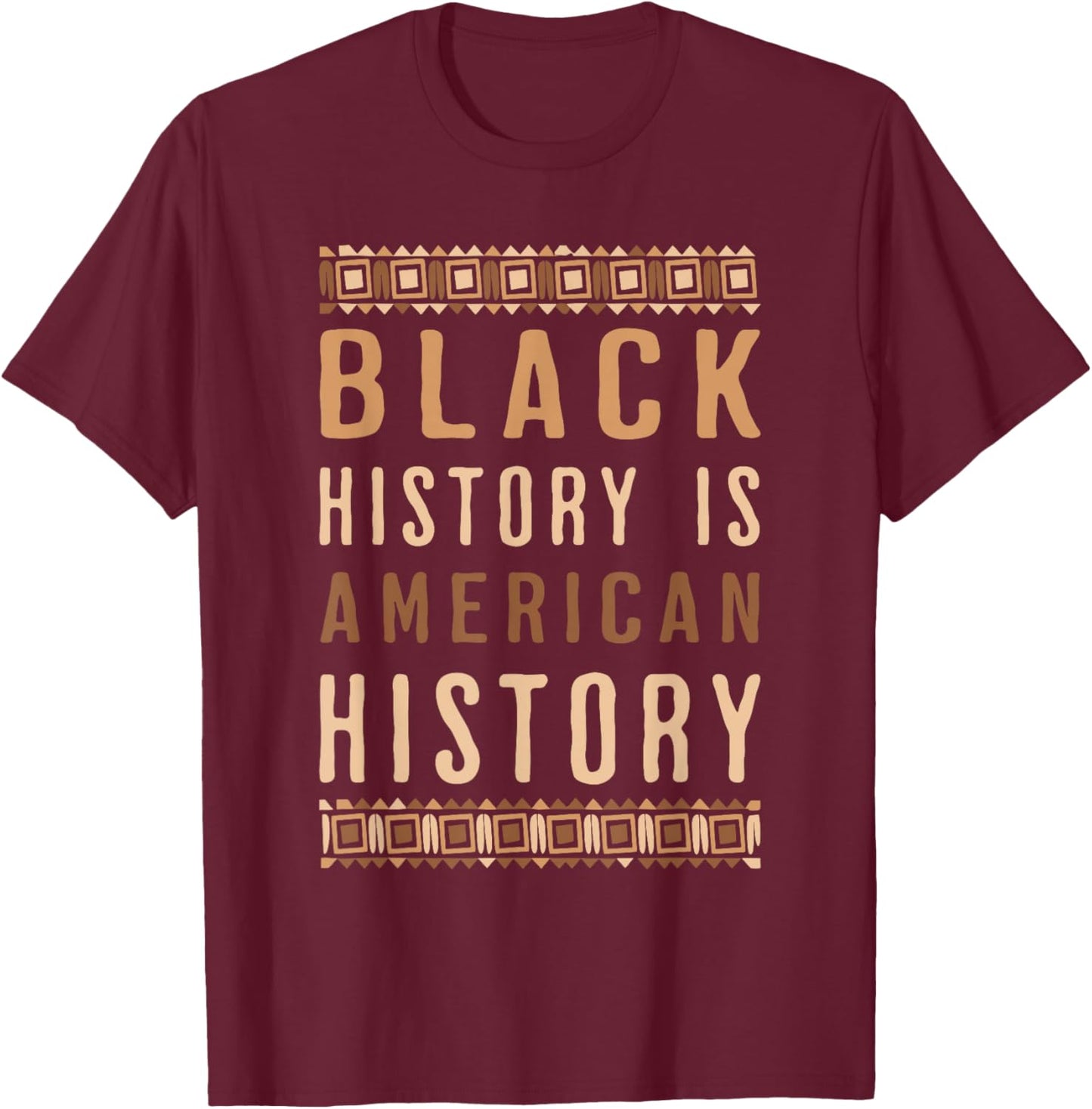 Black Pride Gifts T-Shirt - T-Shirt | Maroon