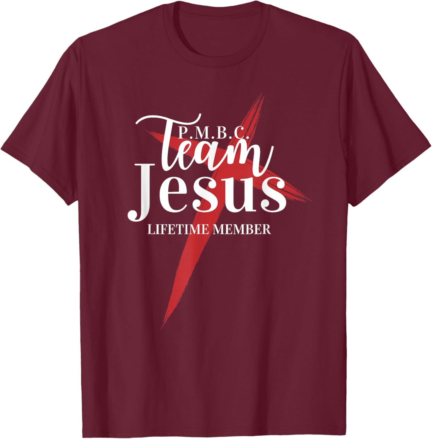 Team Jesus T-Shirt - T-Shirt | Maroon