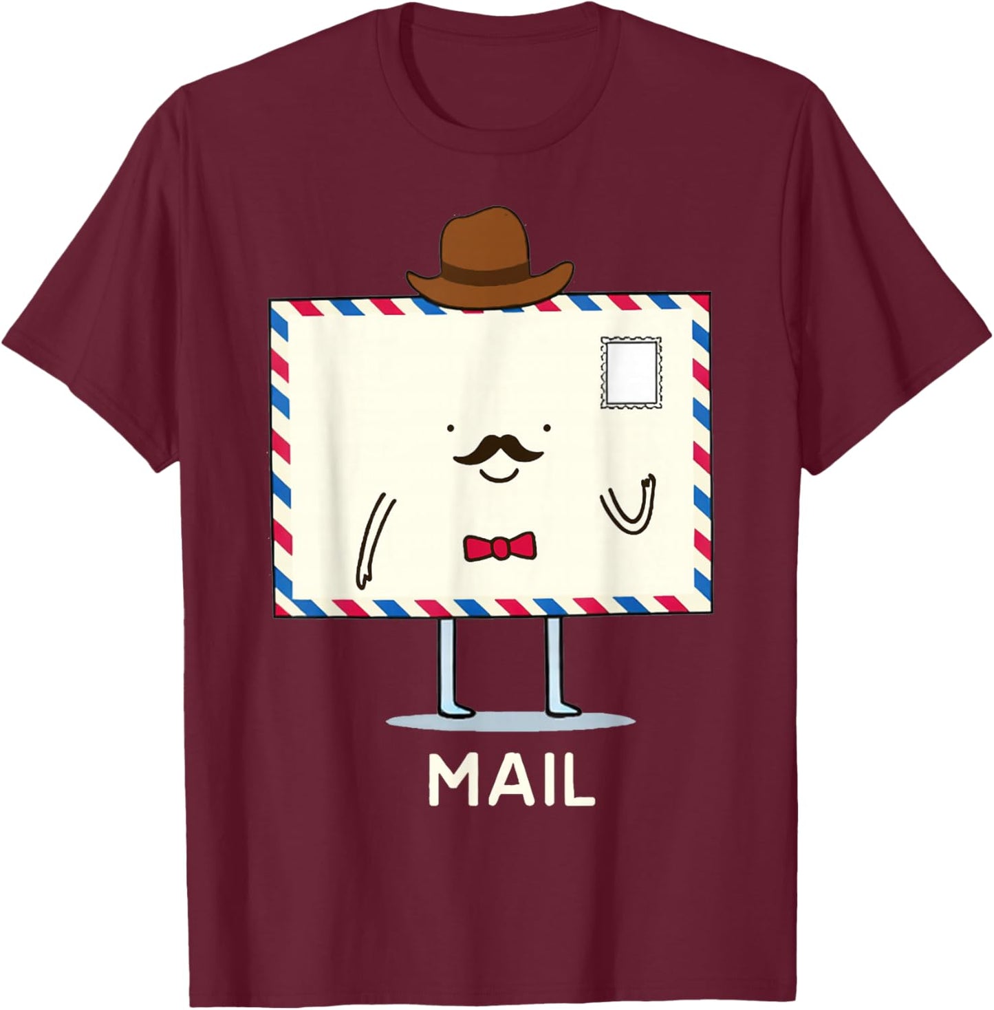 Funny Valentines Couple Matching Mail Fe-Mail Humor Joke Pun T-Shirt - T-Shirt | Maroon